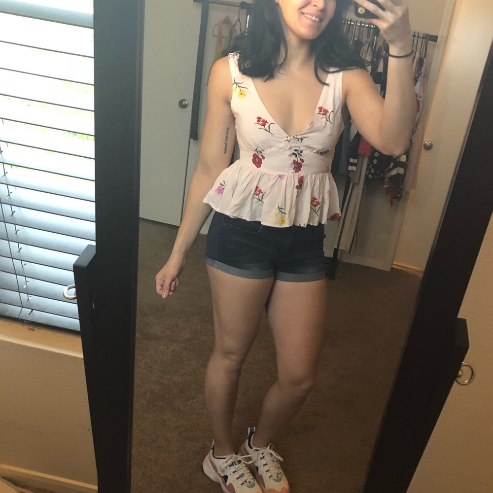 Peplum top